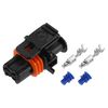 QUARKZMAN 1 Set Car Socket Pre-Wired Diesel Injector Electric Plug