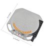 360° Rotating One Pair Aluminum Turntable Wheel Alignment Turn Plate Table 5 Ton