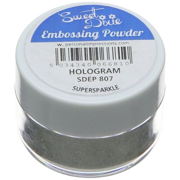 Sweet Dixie Embossing Powder Hologram Supersparkle, Synthetic Material, 4 x 4 x 3 cm