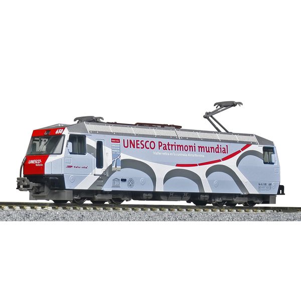 KATO N Gauge Alpine Locomotive Ge4/4-III UNESCO Painted 3101-3 Railway Model Electric Locomotive