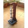 1/300 Scale Saturn V Rocket and Launch Pad, Paper Model, Diecast Rocket Collection Model (Unassembled Kit)