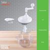 Salsa Maker, Food Chopper, Mixer and Blender -  Manual Food Processor