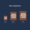 Medium Wooden Folding Magnetic LED Book Lamp Featuring Small Steps Everyday Design
