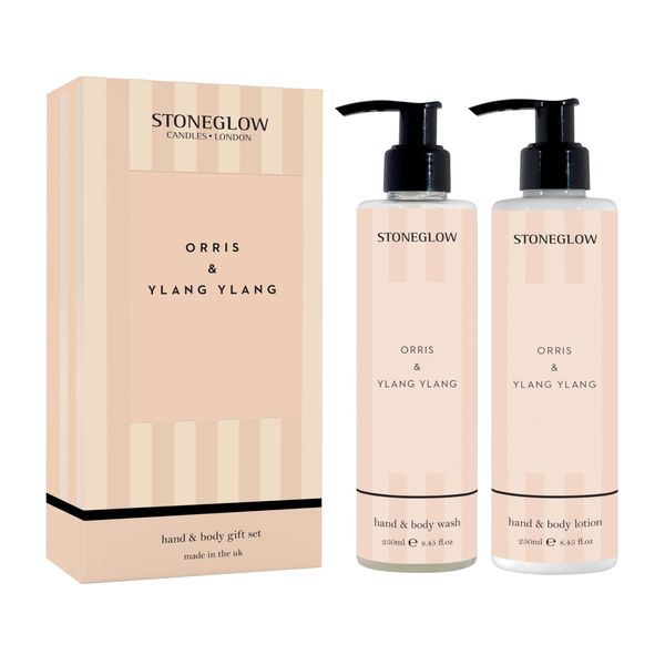 Stoneglow Modern Classics - Orris & Ylang Ylang - Gift Set (Scented Hand & Body Wash and Scented Hand & Body Lotion)