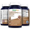 NusaPure Cordyceps Extract 3000 mg 200 Veggie Capsules (Sinensis CS-4, Non-GMO & Gluten Free) with Bioperine