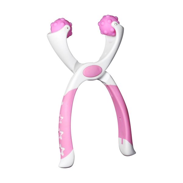 Tsuman de Pliers, Hand Use, Pink, Lightweight, Portable Massage Machine for Work