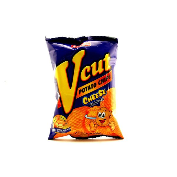 V-cut Potato Chips (Cheese) - 60g (Pack of 3)