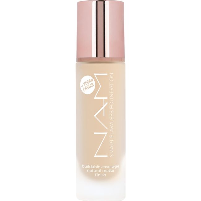 Nam Makeup Smart Flawless Foundation, 03W - Warm Nude, 30 ml