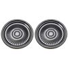 sourcing map 0.5W 8 Ohm Micro Internal Speaker Magnet Loudspeaker 40mm Dia 2pcs