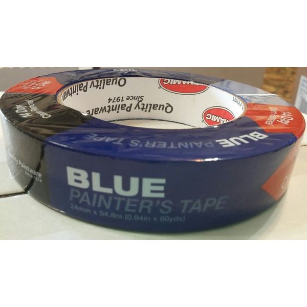 Dynamic 1" Paint Pro Blue Premium Masking Painter's Tape PN 222489