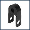 VekAuto Pair 3cm Motorcycle Rear Shock Absorber Height Extender Black Auto Accessories