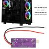 EMSea DC 12V 3A 4-Wire Fan Speed Control Module Set Temperature Controller Governor Module for Adjust Fan Speed Fan Speed Control