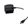 REARMASTER Universal OBD Power Cable for Dash Camera,24 hours Surveillance with mode switch button (mini-usb)