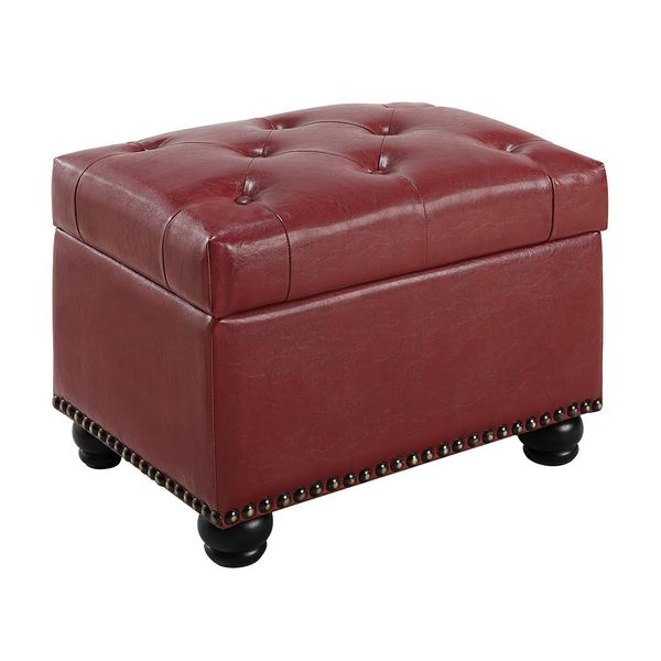 HomeStock Seaside Serenity 5Th Avenue Storage Ottoman