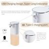 Vuswikoti Automatic Foaming Soap Dispenser, Rechargeable, Touchless Foam Soap Dispenser with Motion Sensor for Bathroom & Kitchen