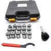 MT3 Shank ER32 Chuck & Spanner With 15 Pcs Collets Set with Box for Milling Machine