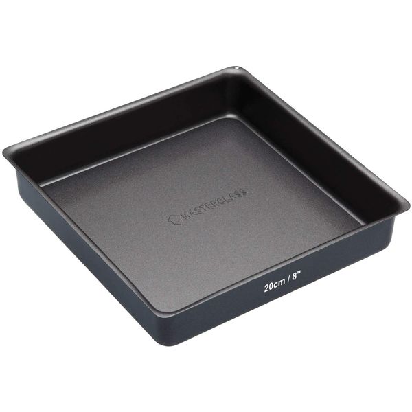 MasterClass Cake Tin, Carbon, Grey, 28 x 18 x 18 cm