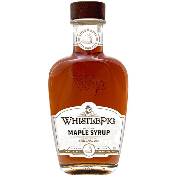 Runamok Maple & WhistlePig Organic Rye Whiskey Barrel-aged Maple Syrup 375 ml | 12.7 FL oz