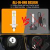 10000K H1 LED Headlight Bulbs Conversion Kit High Low Beam Super Bright White 4X