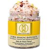 OMM Collection Natural Floral Soaking Bath Salt - Detox Body & Foot Soak - Bath Salt with Rose & Jasmine Petals - Pink Himalayan & Dead Sea Salt Flakes - Relaxing Bath Soak for Sore Muscles, Aches