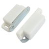 2 Pcs 1.8" Long Cupboard Door Plastic Shell Magnetic Catch Set