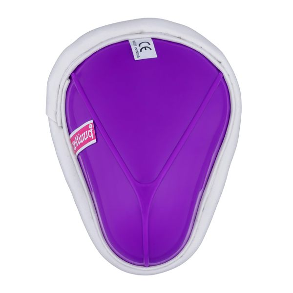 opttiuuq FrontFoot Purple Cricket Abdo Box. Multi-Sport Traditional Abdominal Guard With Padded edges. Purple White. Size Juniors (Small Boys, Pack of 1)