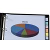 Avery 05614501 Index Maker Polypropylene Insertable Tab Dividers, 12 Plain Tabs - Assorted Colours