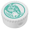 'Elephant Wearing Headphones' Compact Pencil Sharpener (PS00040266)
