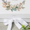 Beautiful Wedding Day Personalised Keepsake Memory Box With Wildflowers Gift (Large)
