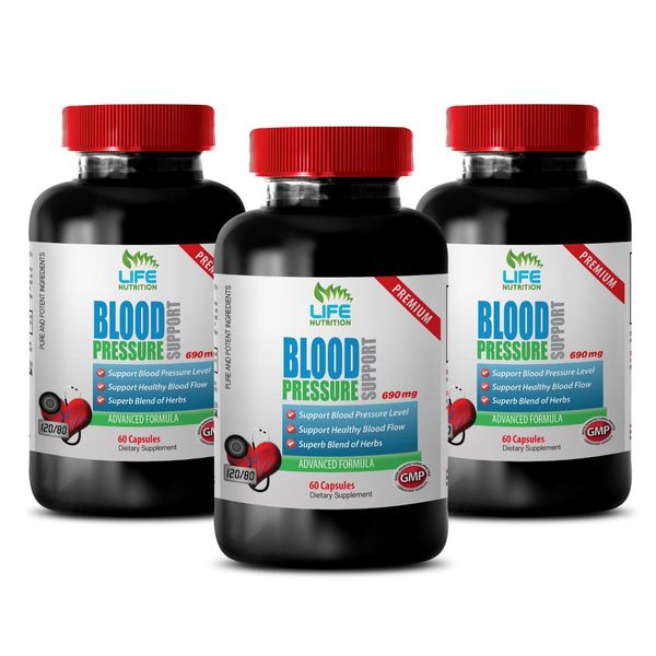 Olive Leaf Capsule - Blood Pressure Support 985 - Natural Herb Blend 3B