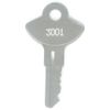 Craftsman 3001 Toolbox Replacement Key 3001