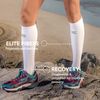 Zensah Tech+ Compression Socks, Neon Pink, Medium