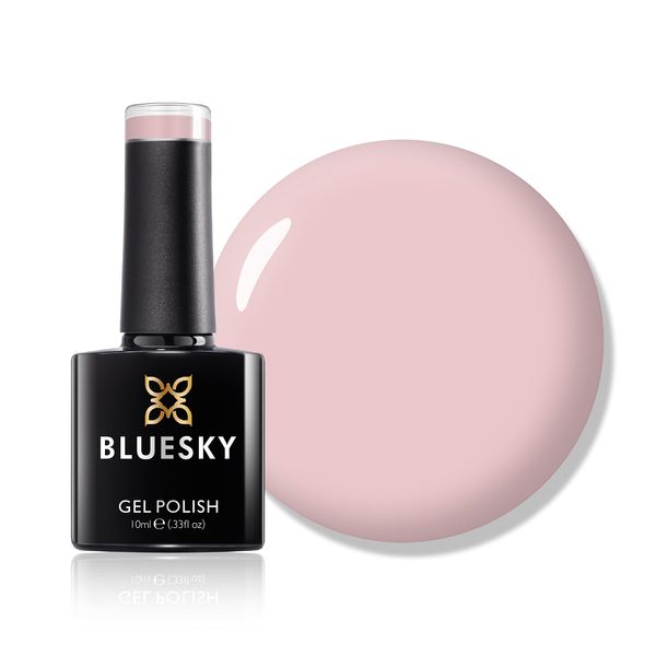 Bluesky Gel Nail Polish, SS22, Spring 2022, All About Me! SS2204, Pastel Pink, Long Lasting, Chip Resistant, 10ml (Requires Drying Under UV or LED Lamp)