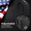 Walker's Razor Slim Let Freedom Ring Cushioned Electric Earmuffs Bundle