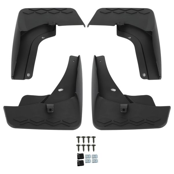 ECCPP 4Pcs Mud Flaps Splash Guards Replacement for 2024-2024 for Volkswagen Tiguan