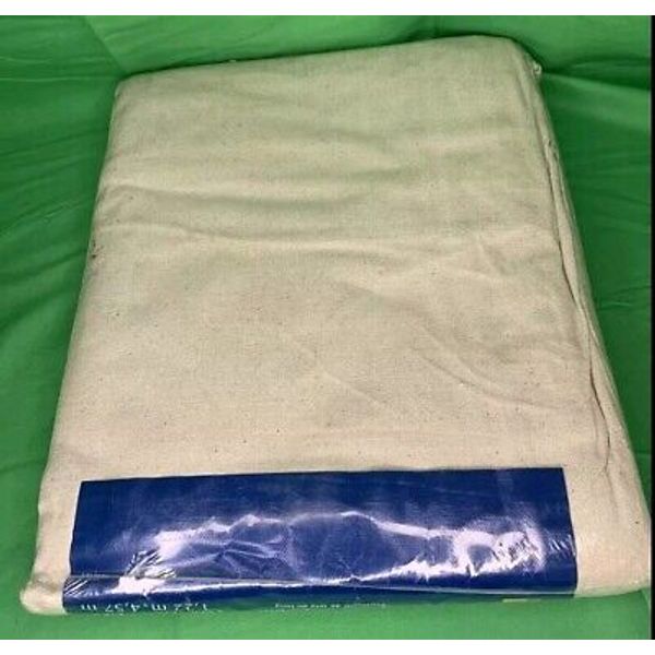 CANVAS DROP CLOTH 4'x14' Heavy Duty thick