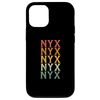 iPhone 15 Retro Custom First Name Nyx Case