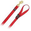 6' Pet Leash - Small w/ Quick Release Handle - Burgandy Dog Leash