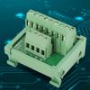 Module Board 2 in 8 out Module Breakout Board DIN Rail and Panel Mounting Power Distribution