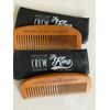 American Crew - The King - Wooden Comb & Pouch   2 pack 