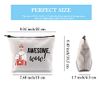 Hamilton Inspired Awesome Wow Hamilton King George Iii Pencil Case Hamilton Fans Gift Zipper Pouch Makeup Bag (Awesome Wow Makeup EU)