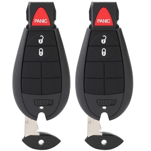 2 pcs Keyless Entry Remote Control Fits for 2009-2010 for Dodge Ram 5500 2008-2016 for Chrysler Town & Country 2011-2012 for Ram 4500 OE M3N5WY783X IYZ-C01C