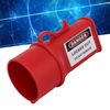 Socket Lock Padlock Set, Pin and Sleeve Socket Lockout Device, Waterproof Lockout Lock and Safety Padlock Set, with Keys 2in Diameter