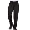 Chef Works Men's Essential Baggy Chef Pants, Black, Large