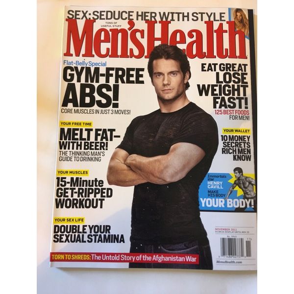 Men’s Health Magazine. November 2011. Issue