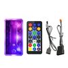 For PC Case Fan Cooling Cooler Adapter LED RGB Lamp Controller+Remote Control