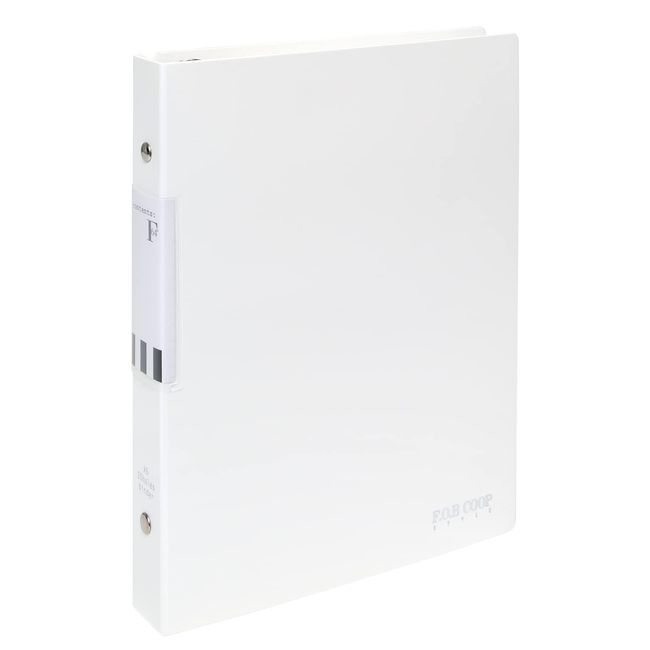 Kyoku LN42W FOBCOOP Binder, 20 Holes, A5, White