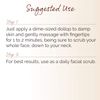 Crepe Erase Refining Facial Scrub with TruFirm Complex for Dry, Crinkly Skin - Promotes Healthy Collagen and Elastin - 6oz