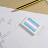 2 x 45mm 'Transgender Pride Flag' Erasers/Rubbers (ER00020986)