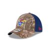 New Era Kansas Jayhawks Real Tree Neo 39THIRTY Flex Fit Hat/Cap Small/Medium